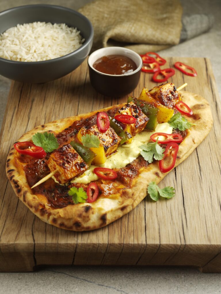 Tandoori paneer naan
